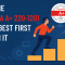 Illustration of a person climbing steps toward a CompTIA A+ badge with text saying 'Why the CompTIA A+ 220-1201 Is the Best First Step in IT